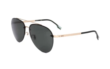 Hugo Boss BOSS 1537/F/SK Asian Fit style-color Matte Gold AOZ / GREEN Lens