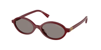 Miu Miu MU 04ZSF style-color 21I80Q Opaline Bordeaux / Dark Grey Lens