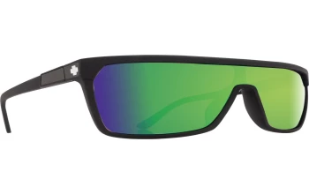 Spy FLYNN style-color 654 Matte Black / Happy Bronze with Green Spectra Mirror Lens