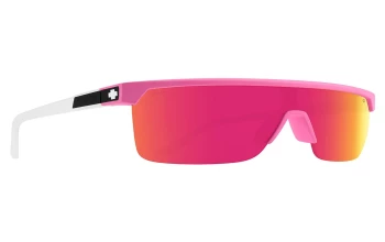 Spy FLYNN 50/50 style-color 1962 Matte Pink Matte Translucent White / Happy Bronze Pink Mirror Lens