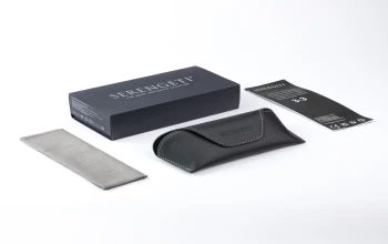 Serengeti ARTHUR style-color 35 Black Shiny / Mineral Polarized Smoke Cat 2 to 3 Lens