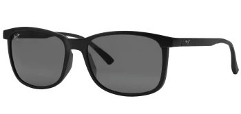 Maui Jim HULILI style-color 672-02 Matte Black / Neutral Grey Lens