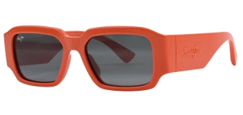 Maui Jim KŪPALE style-color 639-29 Shiny Orange / Neutral Grey Lens