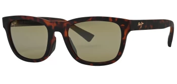 Maui Jim Kāpi'i style-color HT617-10A Matte Dark Havana / Maui HT Lens