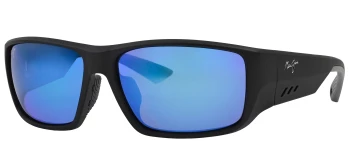 Maui Jim KEHA ASIAN FIT style-color Matte Black / Blue Hawaii Lens