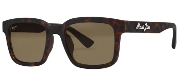 Maui Jim &lsquo;ŌPIOPIO ASIAN FIT style-color Matte Dark Havana / HCL Bronze Lens