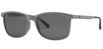 Maui Jim HULILI style-color 672-14 Matte Gray / Neutral Grey Lens