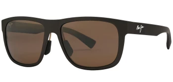 Maui Jim PUAKEA style-color H670-01 Matte Brown / HCL Bronze Lens