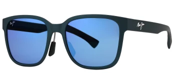 Maui Jim PAULELE ASIAN FIT style-color B660-03 Matte Teal - Blue / Blue Hawaii Lens