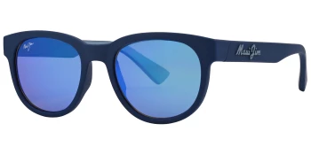 Maui Jim MAOLI style-color Matte Dark Blue / Blue Hawaii Lens