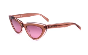 Emilio Pucci EP0181 48257 style-color Light Brown 47F / PINK Lens