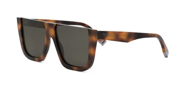 Fendi FE40136I style-color 53A Acetate Shiny Havana With Grey Normal Lenses