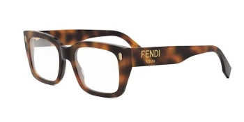 Fendi FE50094I style-color 053 Acetate Shiny Havana With Demo Lenses