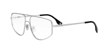 Fendi FE50088U style-color 016 Metal Shiny Silver With Demo Lenses