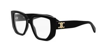 Celine CL50146I style-color 001 Acetate Shiny Black With Demo Lenses