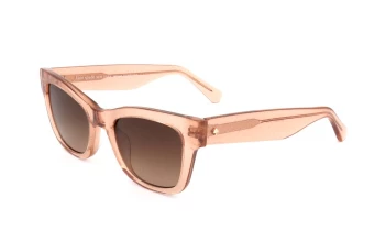 Kate Spade KS AIMEE/S style-color Pink Glitter QR0 / BROWN SHADED Lens