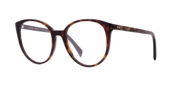 Celine THIN CL50077I style-color 054 Acetate Shiny Red Havana