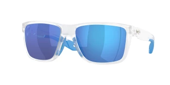 Costa Del Mar 6S9120 BROADBILL II 06S9120 style-color 912015 Matte Clear / Blue Mirror Lightwave Glass Lens