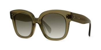 Celine 3 DOTS CL4002UN style-color 98P Acetate NA / Gradient Green Lens