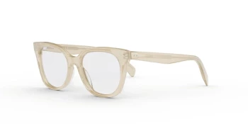 Celine THIN CL50116I style-color 057 Acetate Shiny Transparent Khaki