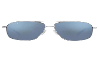 Serengeti DORWINN style-color 523 Shiny Silver / Mineral Polarized 555nm Blue Cat 2 to 3 Lens