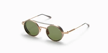Akoni ERIS style-color Brushed White Gold / Anti-Reflective Lens
