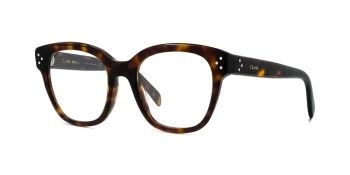 Celine 3 DOTS CL50086I style-color 054 Acetate Shiny Red Havana