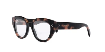 Celine 3 DOTS CL50132I style-color 055 Acetate Shiny Pink Havana