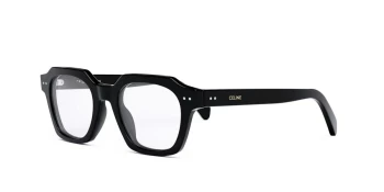 Celine THIN CL50128I style-color 001 Acetate Shiny Black