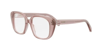 Celine 3 DOTS CL50136I style-color 074 Acetate Shiny Transparent Rose Caramel