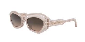 Dior CD40139U style-color 72K Acetate Shiny Pink / Brown Pink Lens