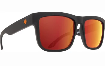 Spy DISCORD style-color Spy + Dale Jr Matte Black / HD Plus Gray Green with Orange Spectra Mirror Lens