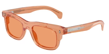 Moncler ME6004 CLARO 0ME6004 style-color 300574 Transparent Peach / Orange Lens