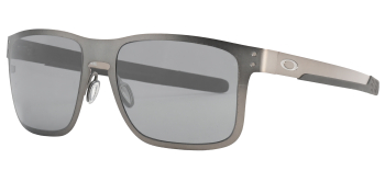 Oakley HOLBROOK METAL OO4123 style-color 412306 Matte Gunmetal / Prizm Black Polarized Lens