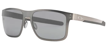 Oakley HOLBROOK METAL OO4123 style-color 412306 Matte Gunmetal / Prizm Black Polarized Lens