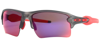 Oakley FLAK 2.0 XL OO9188 style-color 918804 Matte Grey Smoke / Prizm Road Lens