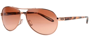 Oakley OO4079 FEEDBACK style-color 407901 Rose Gold / Vr50 Brown Gradient Lens