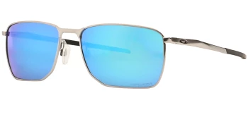 Oakley EJECTOR OO4142 style-color 414204 Satin Chrome / Prizm Sapphire Lens