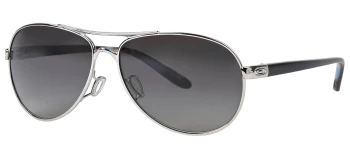 Oakley OO4079 FEEDBACK style-color 407940 Polished Chrome / Prizm Grey Gradient Lens