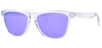 Oakley OO9013 FROGSKINS style-color 9013H7 Polished Clear / Prizm Violet Lens