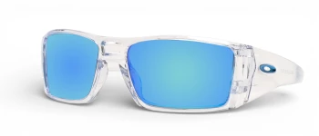 Oakley HELIOSTAT OO9231 style-color 923107 Clear / Prizm Sapphire Polarized Lens
