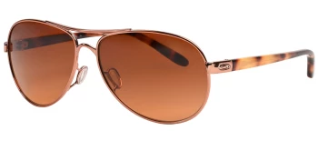 Oakley OO4079 FEEDBACK style-color 407946 Rose Gold / Prizm Brown Gradient Lens