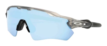 Oakley RADAR EV PATH OO9208 style-color 9208F6 Matte Grey Ink / Prizm Deep Water Polarized Lens