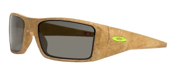 Oakley HELIOSTAT OO9231 style-color 923117 Matte Stone Desert Tan / Prizm Grey Polarized Lens