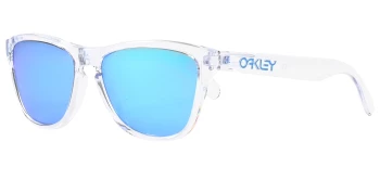 Oakley OO9508 FROGSKINS S 0OO9508 style-color 950801 Polished Clear / Prizm Sapphire Lens