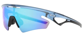Oakley OO9499 SPHAERA SLASH 0OO9499 style-color 949903 Matte Transparent Stonewash / Prizm Sapphire Polarized Lens
