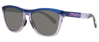 Oakley OO9284 FROGSKINS RANGE 0OO9284 style-color 928416 Matte Transparent Blue / Prizm Black Lens