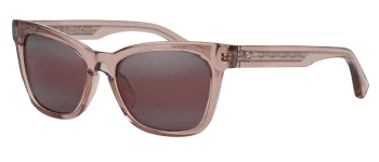 Maui Jim HIWAHIWA style-color Shiny Transparent Antique Pink / Maui Rose&reg; Lens