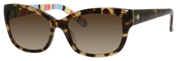 Kate Spade Johanna/S style-color Xnzha Beigehava NZHA / HA BROWN SHADED A Lens