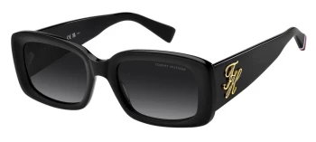 Tommy Hilfiger TH 2343/S/US style-color 8079O Black 079O / 9O DARK GREY SHADED O Lens